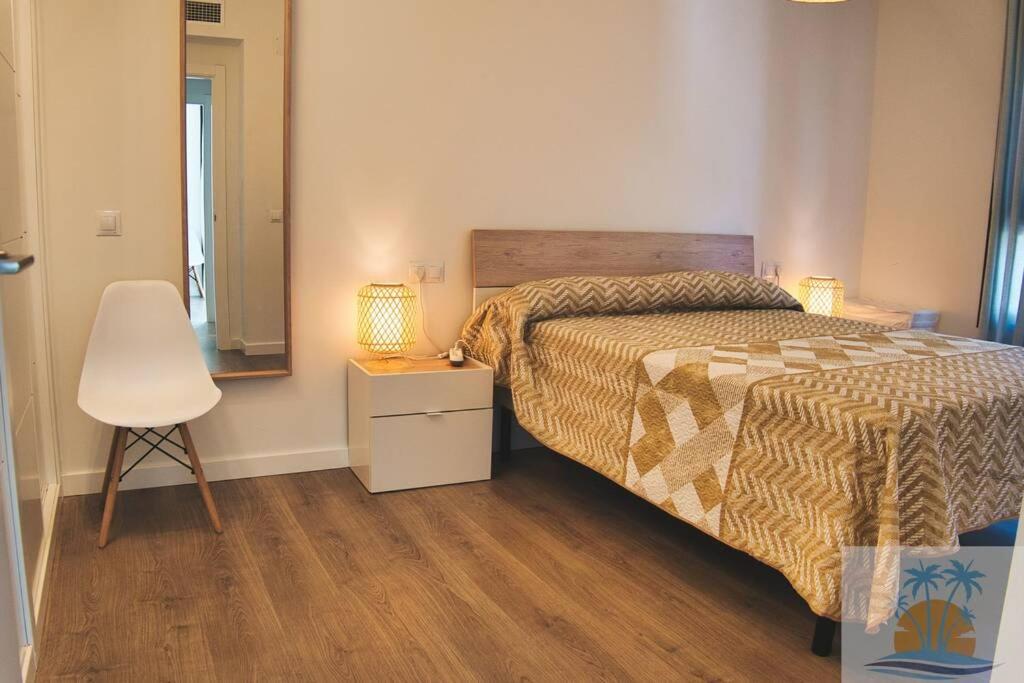 Апартаменты 1Minuto Del Mar ,Vistas, Playa Tranquila. Adaptado Бенахарафе Экстерьер фото